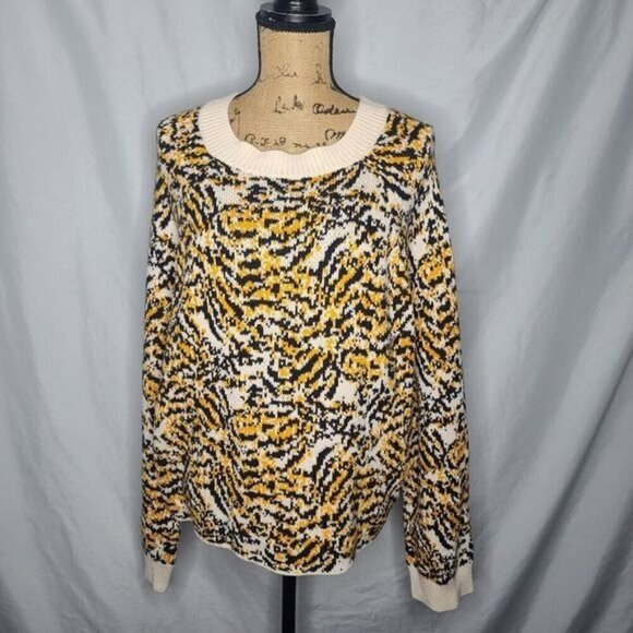Rachel Comey Target Exclusive Animal Print Sweater size XL - Picture 2 of 10
